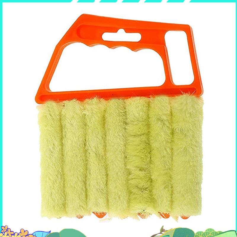 7 Tooth Blind Cleaner Brush - Mini Hand-Held Cleaner Brush Shutter Brush Air Conditioner แปรงทําความ