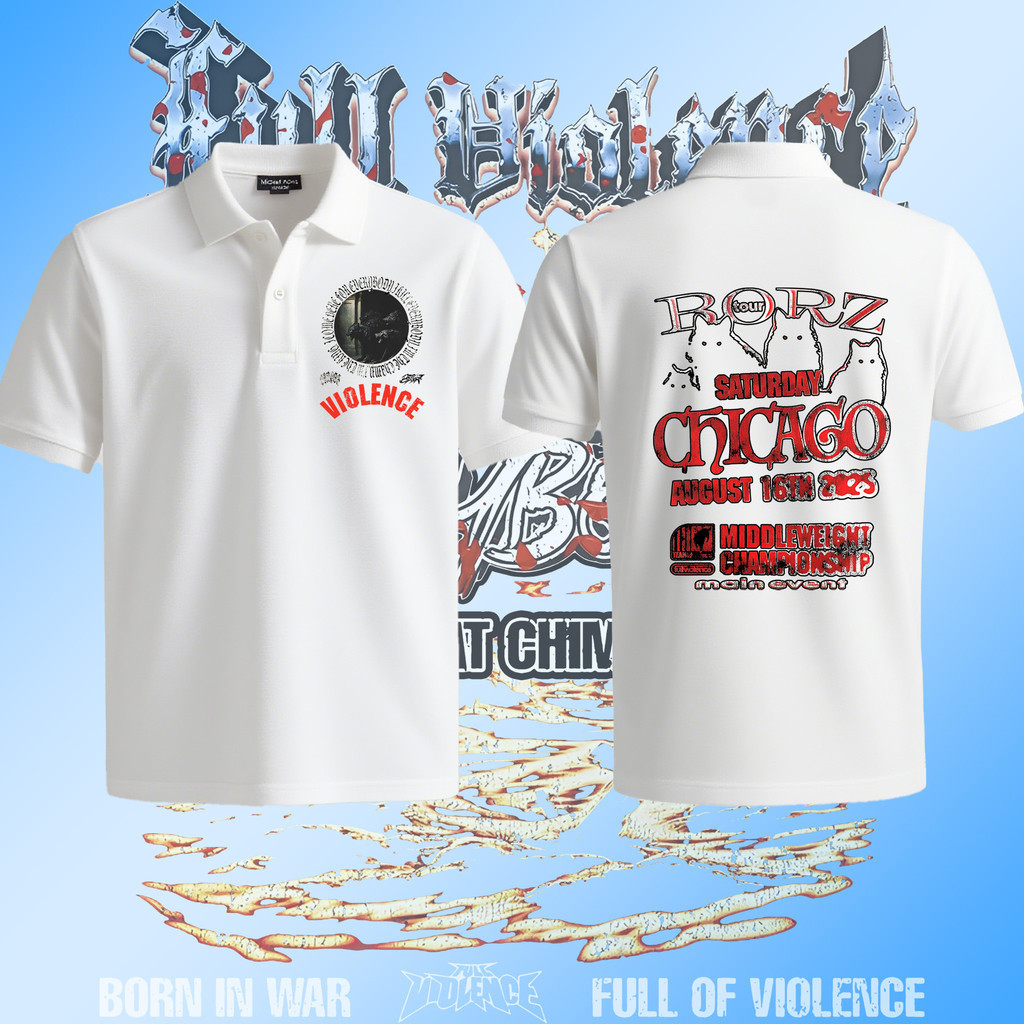 【เสื้อ polo 】Hamzat Chimayev wins UFC 319 Polo Clic T-Shirt Men&Women  ผ้าฝ้าย คอกลม นุ่ม สบาย พิมพ์