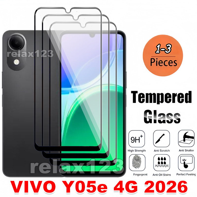 สําหรับVivo Y05e 4G 3PCSป้องกันหน้าจอกระจกนิรภัยสําหรับVivo Y05 Y05e Y05s VIVO Y 05 E Y05E VivoY05e 