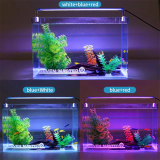 ไฟตู้ปลา led ตู้ปลา ตู้ไม้น้ำ JQTG 3สี Led พืชน้ำ แสง RGB โคมไฟตู้ปลา LED aquarium light ตู้ปลาled ไฟติดตู้ปลา ตู้ปลา