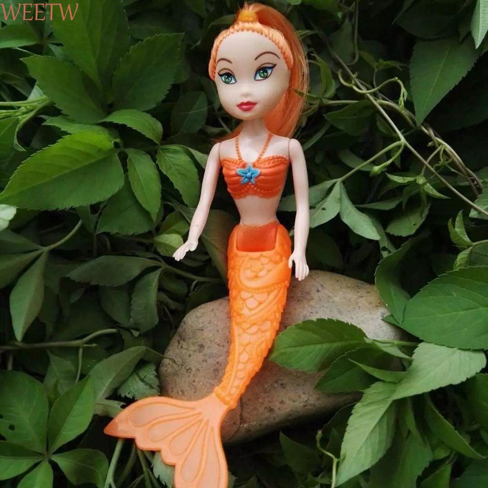 WEEKW Princess Fairy ตุ๊กตาของเล่นสําหรับเด็กคลาสสิกการศึกษาคลาสสิกกันน้ําสาวของเล่น