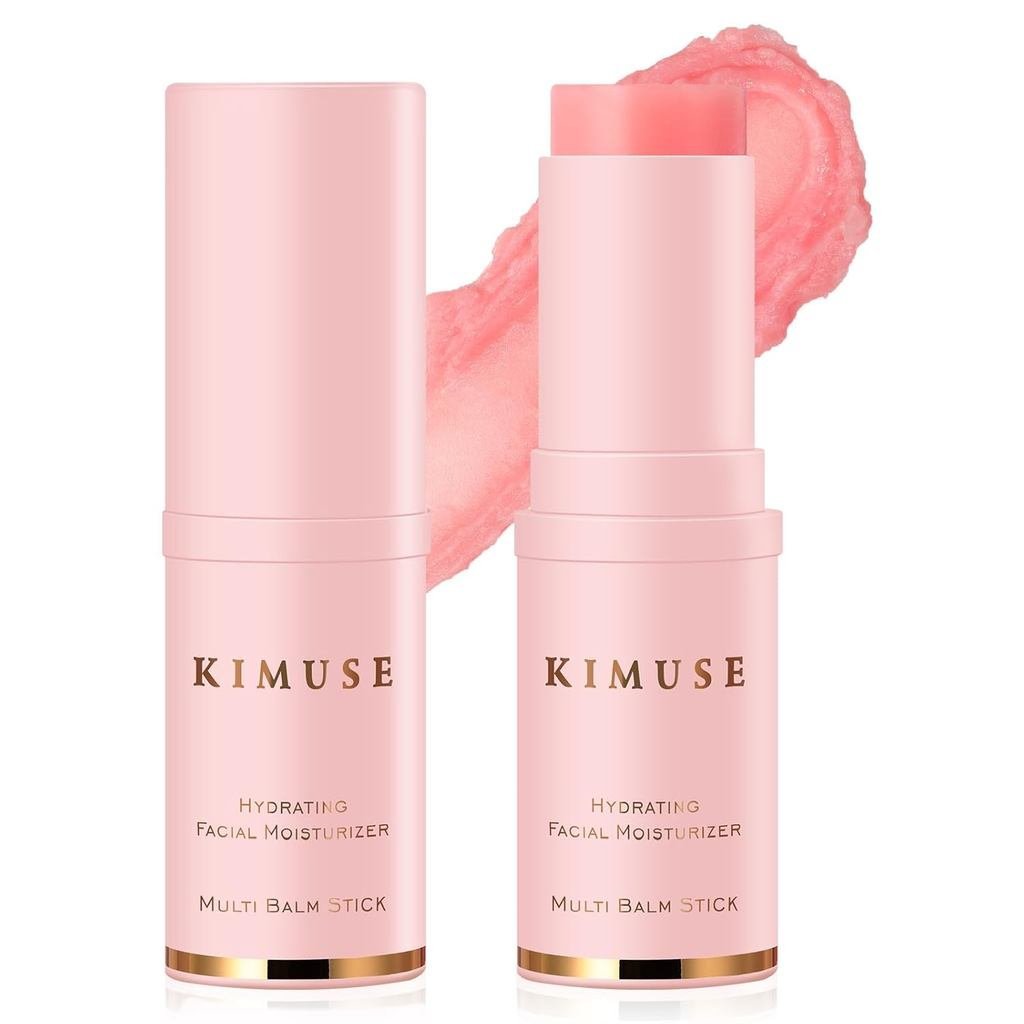 KIMUSE ลิปบาล์มมัลติฟังก์ชั่น ใบหน้ารวม ลิปบาล์มให้ความชุ่มชื้น ดวงตา และคอ qsc
