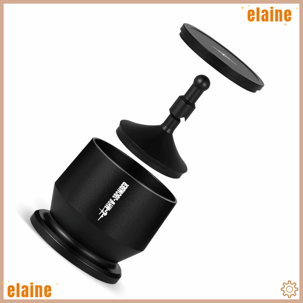ELAINE กาแฟ Dosing Cup, Dosing Ring Black Blind Shaker, กด Espresso Aluminium Alloy Portafilter ผู้ถ