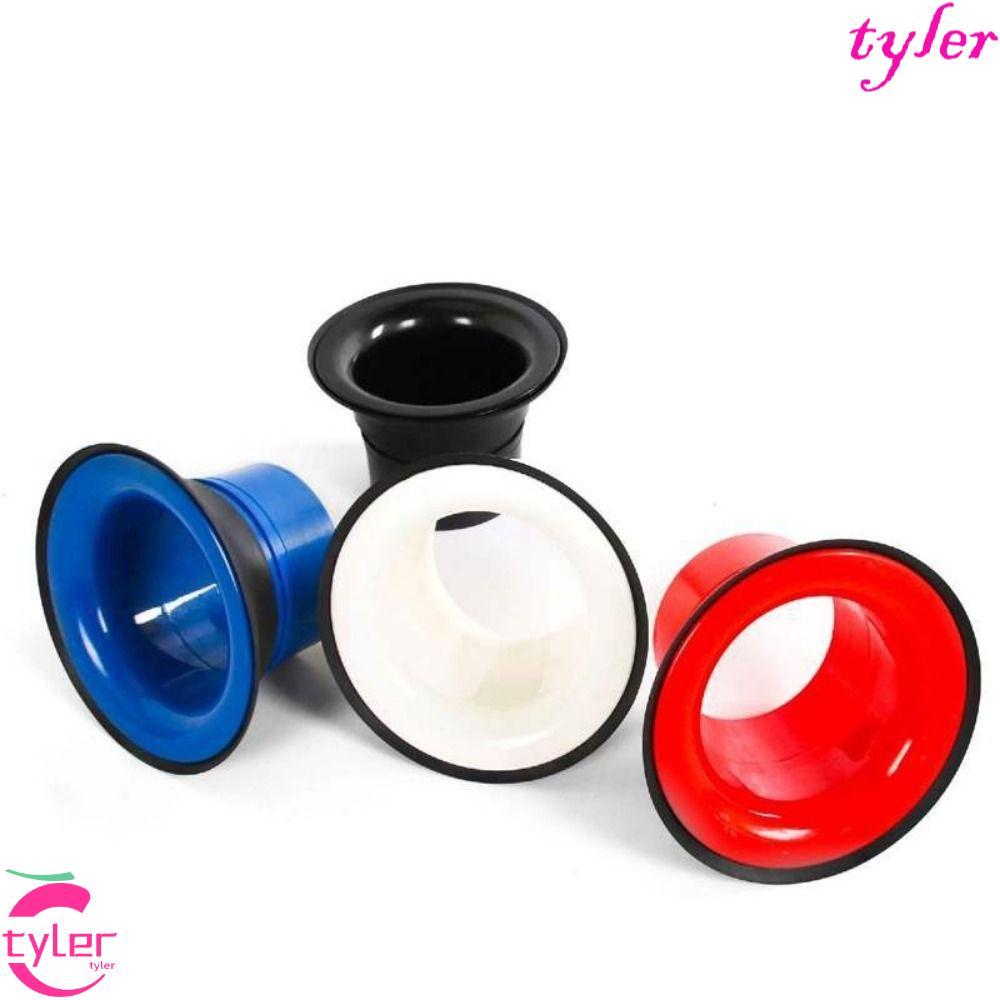 TYLER Bass Drum Enhancer, Drum Bottom Enhancement Drum Kick Booster, Bass Voice Port ใส่สีดําสีขาวสี