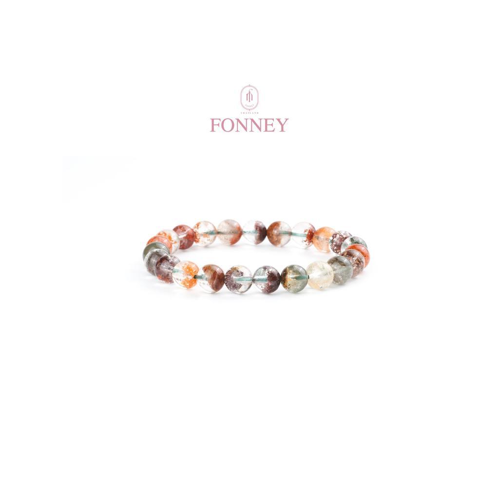 Fonney-Lucky StonePhantom Quartz โป่งข่าม กำไลหินมงคล