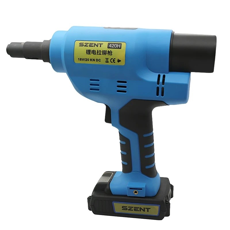 BOYP SZENT-420H ไฟฟ้า Rivet Nut Gun แผ่นโลหะ Rivet Nut 3/8 เครื่องมือ