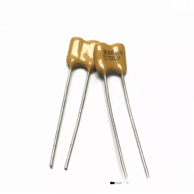 10 ชิ้น/ล็อตใหม่ original usa CDM 1000V430PF P6MM 5% Silver Mica capacitor 1KV 430pF 1000v