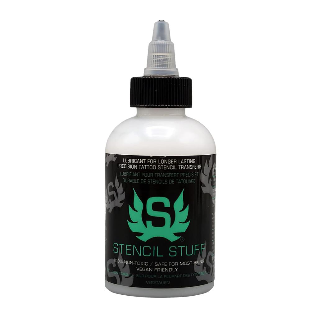 Stencil Stuff Tattoo Stencil Transfer Gel – 4oz Tattoo Stencil Transfer Solution – Fast-Drying and L