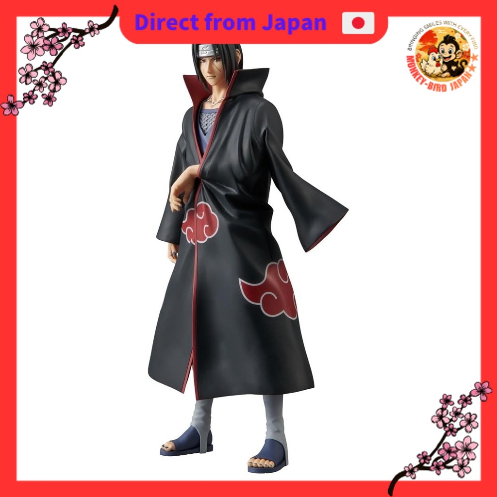 Banpresto Itachi Uchiha Naruto Shippuden Grandist 28cm BP28670P Multicolor Collector Figure - Perfec