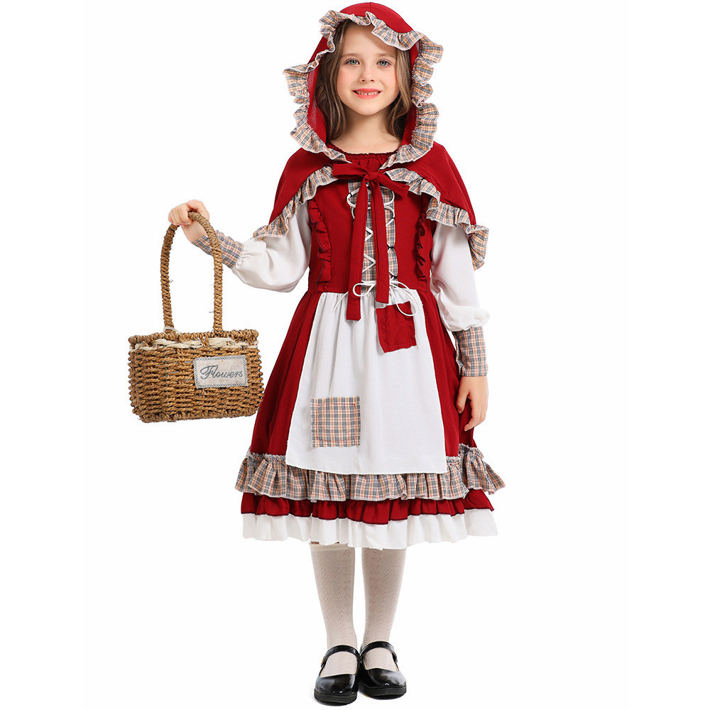 โทรศัพท์โทรศัพท์น่ารักน่ารัก 格林童 กีฬาของแท้ หมวก Red Riding ชุดคอสเพลย์ 7ONJ