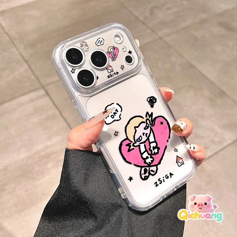 สาวการ์ตูนสําหรับ iQOO Z11 Z10 Z9S Z9 Turbo Plus Z9X Z8 Z8X Z7X Z7i Z6 Z6X Z5 Z3 Z1 Z1X U5X U5 U5X U