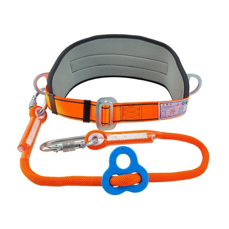 Popular~Electrician's safety belt Outdoor high-altitude work safety belt, safety harness, single-sho