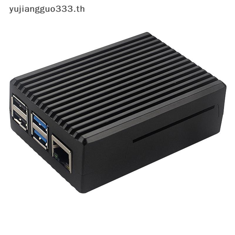 # yujiang # For GeeekPi Raspberry Pi 4 CNC Aluminium Case with Fan Heatsinks for Pi 4B .