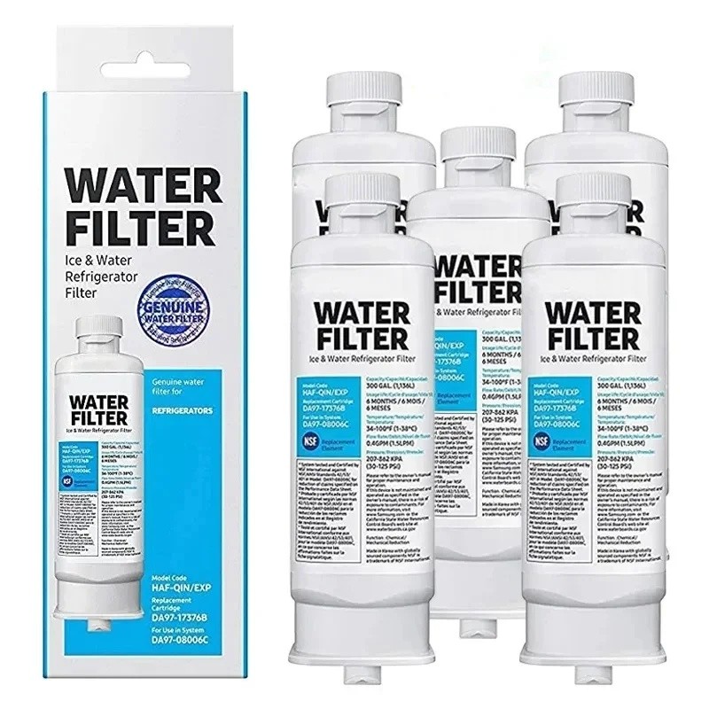 HZY เครื่องกรองน้ําตู้เย็นสําหรับ DA97-17376B, HAF-QIN / EXP HAF-QIN, DA97-08006C, RF23M8070SR,WS645