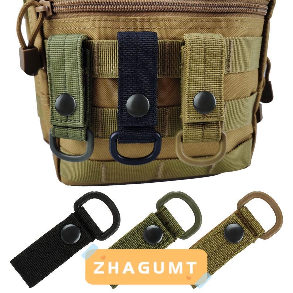 ZHAGUMT366KB Carabiners ทนทานแบบพกพาคลิปอุปกรณ์คลิปหนีบเข็มขัด
