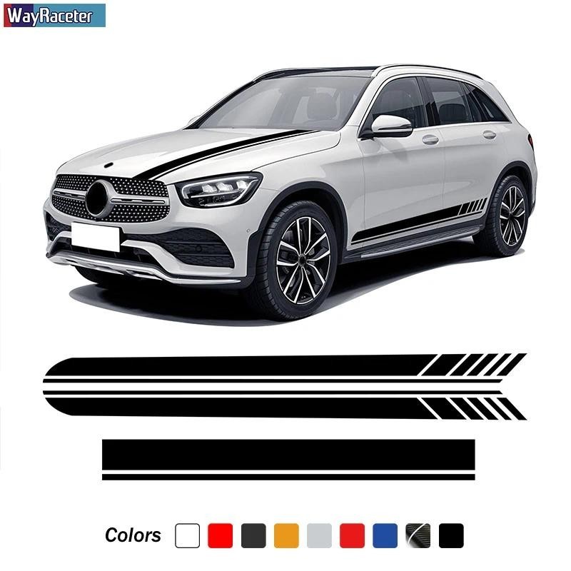 Edition 1 AMG รถ Hood Decal ด้านข้างลายกระโปรงสติกเกอร์สําหรับ Mercedes Benz GLC Class X253 Coupe GL