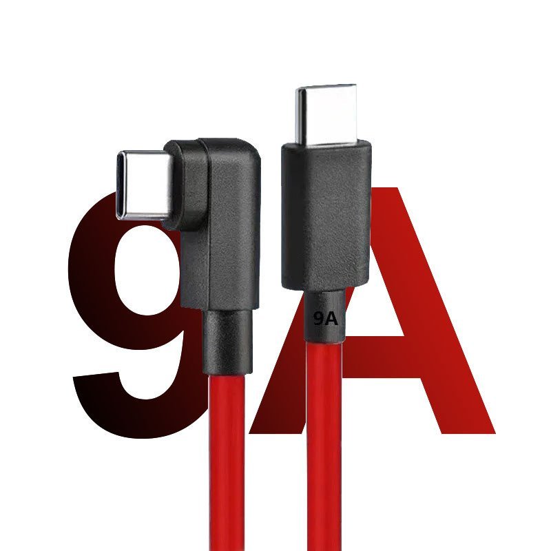 เหมาะสําหรับ Nubia Red Devil 8Pro+/ Z70/Z60/Z30/9S Flash Charge 9A Elbow Type-C Fast Charge Data Cab