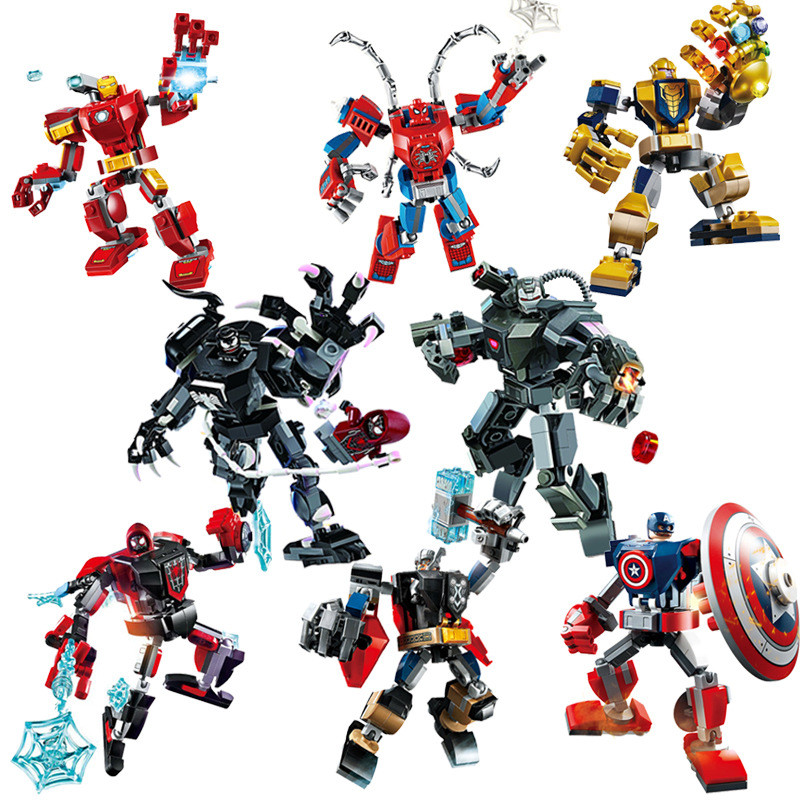 ขายร้อน ~ KSZ1003 1004 1005 1012 1013 1014 Hero ตุ๊กตา Building Block กระเป๋าของเล่น 0902hw