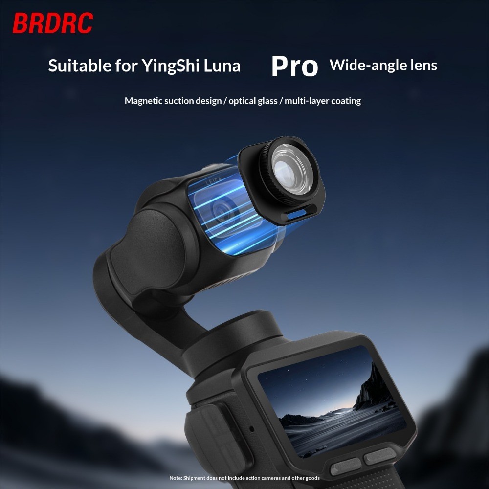 สําหรับ Insta360 Luna Pro เลนส์มุมกว้างสําหรับ Insta360 Luna Pro 108° เลนส์ขยายสําหรับเลนส์สนามกว้าง