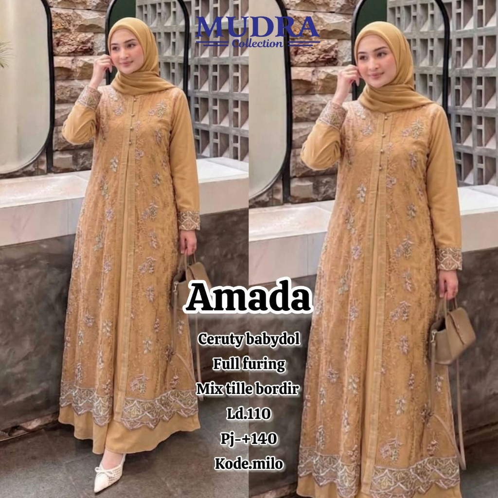 0409 AMANDA DRESS by MuDRa DAILY WEAR FASHION SOLO STORE