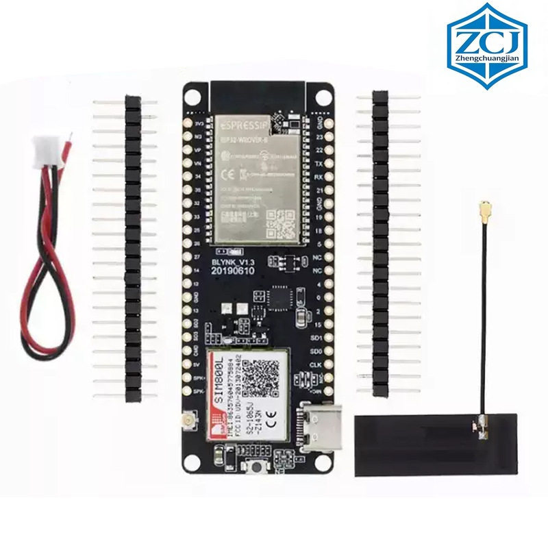 TTGO T-Call V1.4 无 Donkey Donkey Dipter FPC 天线 ซิมการ์ด SIM800L 模