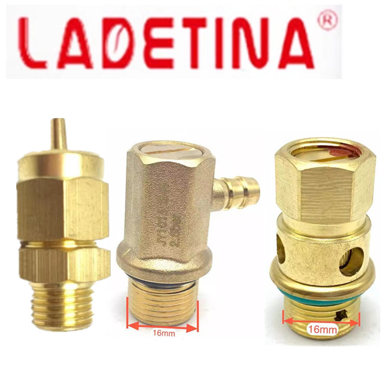 อุปกรณ์เสริม Kaffa Kaffa/Laditena LaDeTiNa เครื่องชงกาแฟหม้อไอน้ําวาล์วความดันวาล์วแรงดันสูงวาล์วไอเ