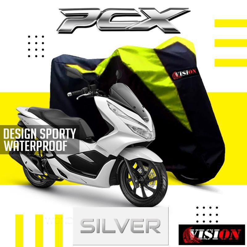 ผ้าคลุมรถมอเตอร์ไซค์ Vision Nmax PCX Aerox ผ้าคลุมรถมอเตอร์ไซค์ ฟิล์มกันรอยมอเตอร์ไซค์ nmax lexi ใหม