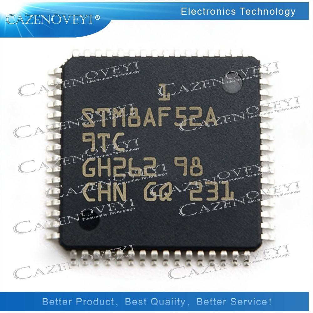 5 ชิ้น STM8AF52A9TC LQFP-64