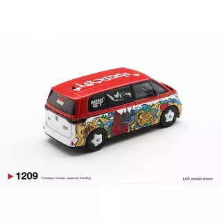 MINI GT No.1209 Volkswagen ID. Buzz Mizu Design MGT01209