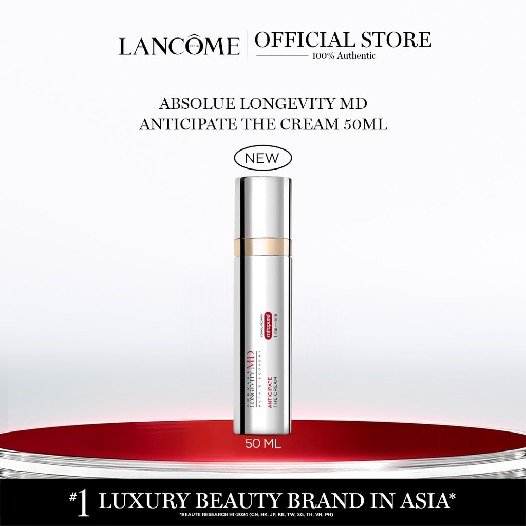 ใหม่! LANCOME ABSOLUE LONGEVITY MD ANTICIPATE THE CREAM 50ML ลังโคม ครีมเพื่อความอ่อนเยาว์เจเนอเรชันใหม่
