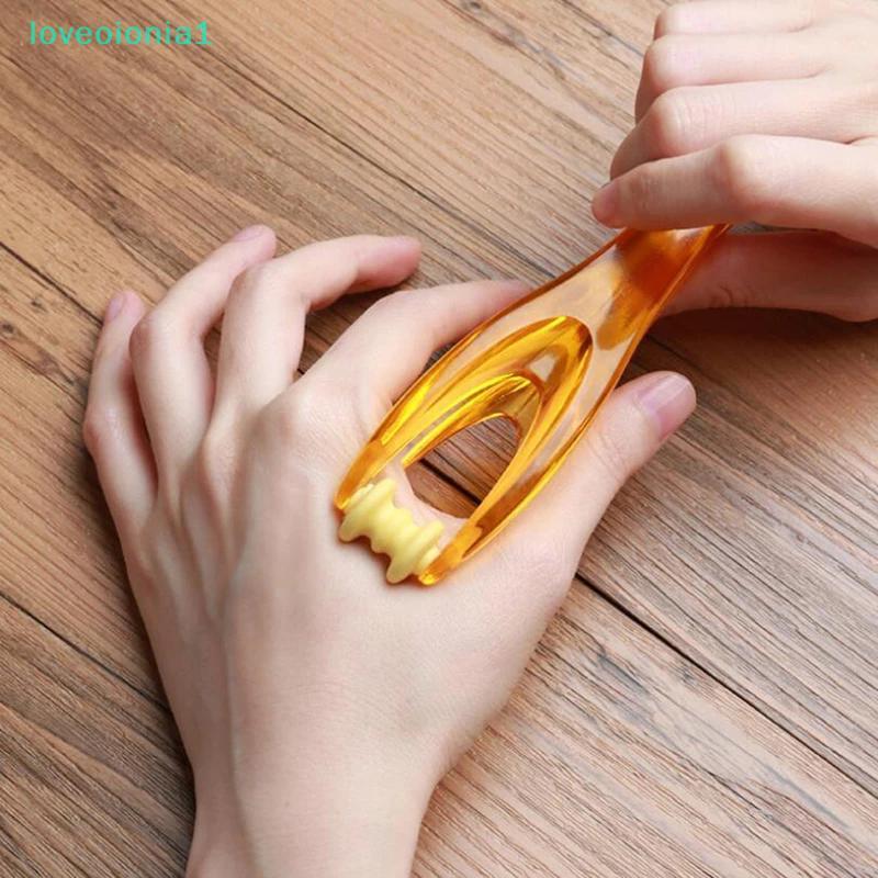 loveoionia1 Hand Finger Massager Roller Training Finger Exerciser Hand Massager สําหรับจุดฝังเข็ม Jo
