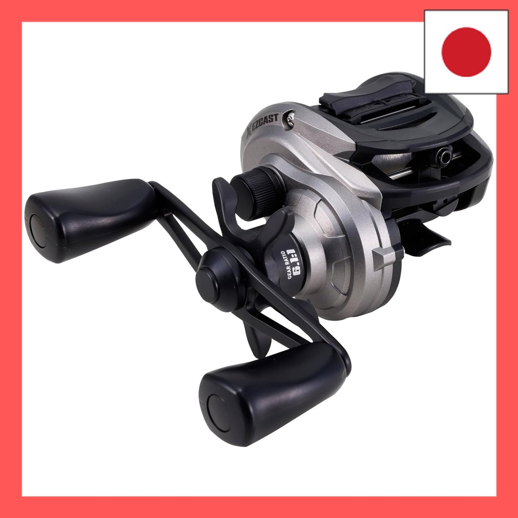 Abu Garcia MAX X EZCAST Baitcasting Reel - Suitable for Beginners and Novices hamachi SHOP