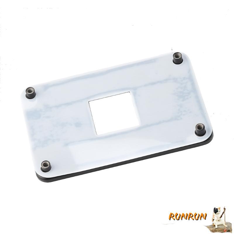 RUNN ที่มีประสิทธิภาพกระจายความร้อน CPU Coolers วงเล็บยึด Backplate สําหรับ AM4 B350 A320 B550M สําห