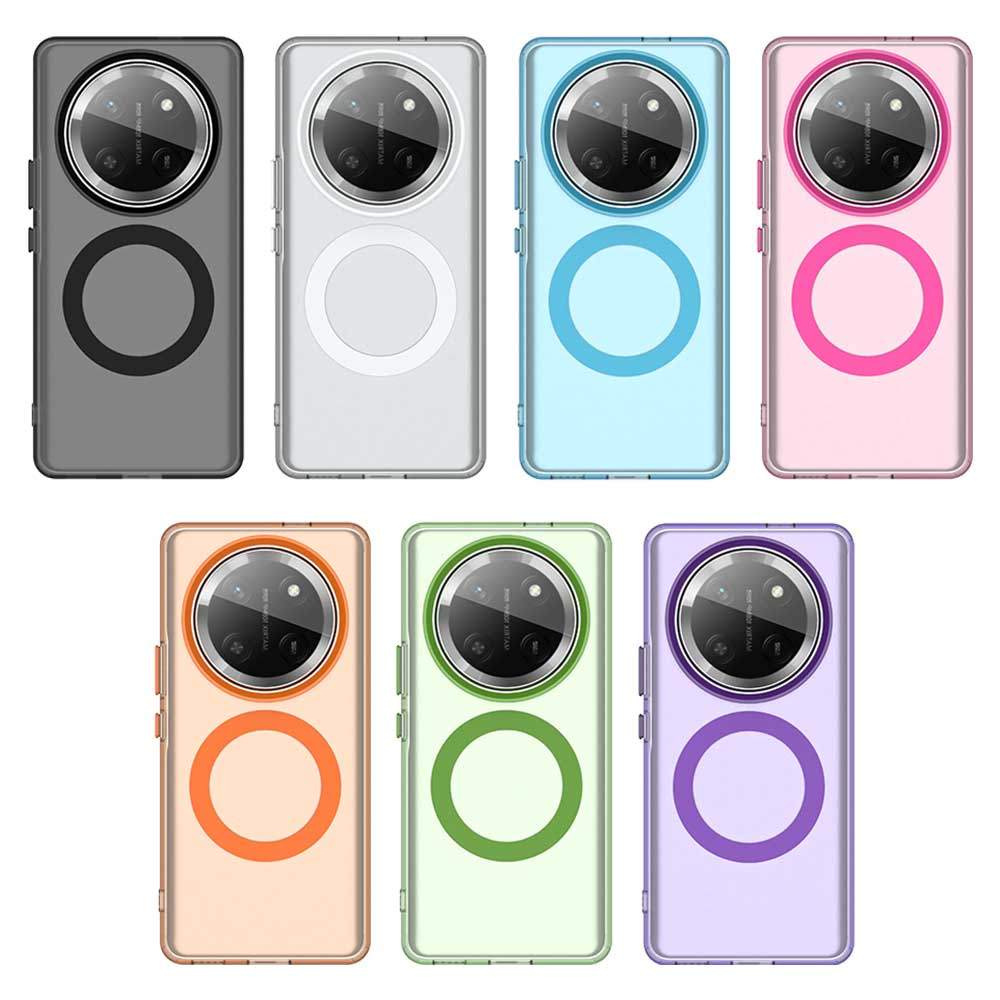 สําหรับ Honor X9C X9B X8C Candy Series Wireless Charger Frosted Hard Back Case, Hard พลาสติกสําหรับ 