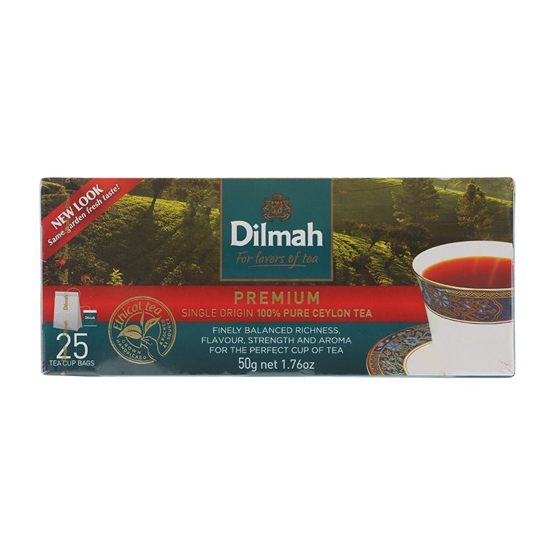ดิลมาชาผง 2กรัม 25ซอง Dilmah Tea Bags 2g. 25pcs.