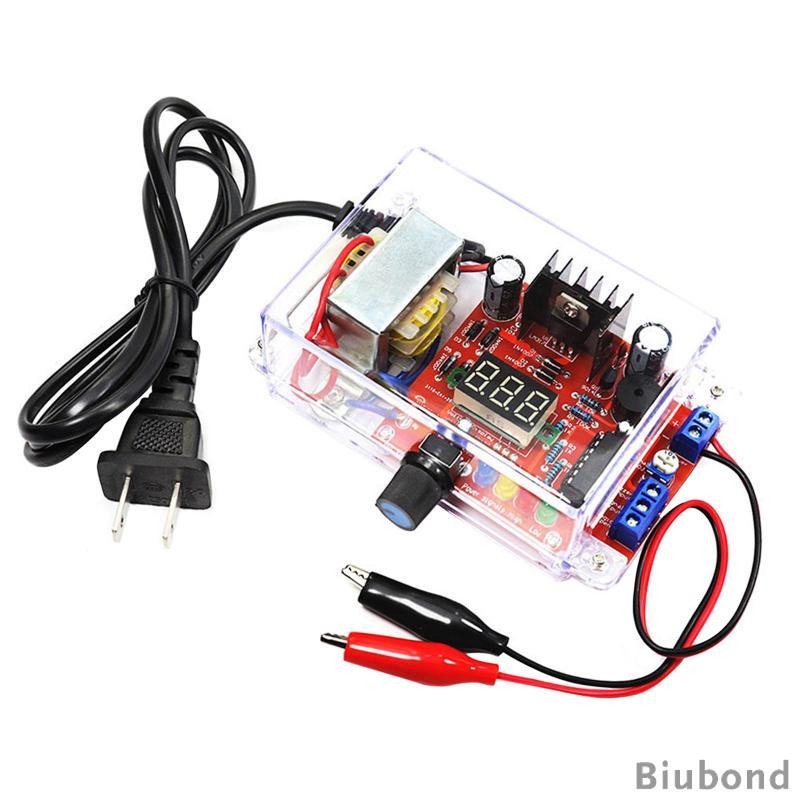 [Biubond] บอร์ด PCB อิเล็กทรอนิกส์ DIY ชุด 1.25V-12.5V DC ตัวควบคุมแรงดันไฟฟ้า Stable LM317 ชุด DIY 