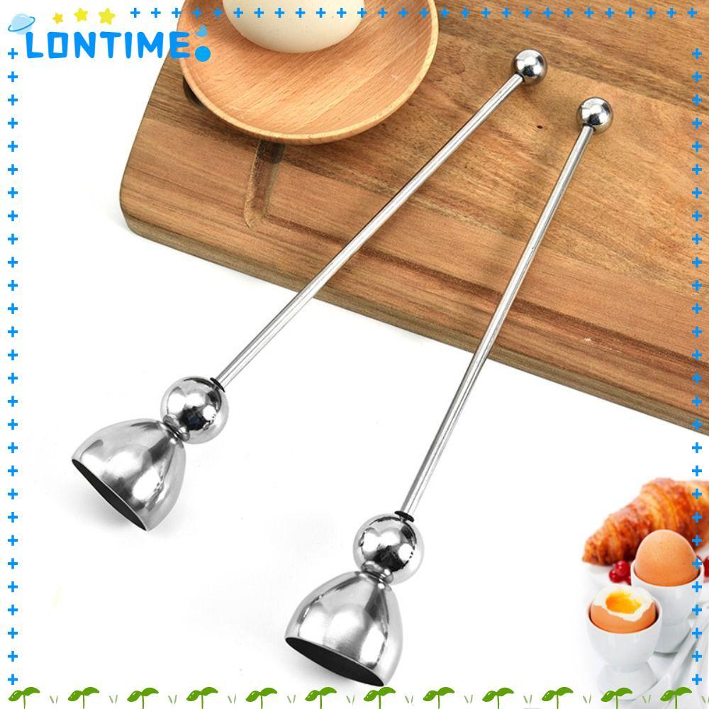 LONTIME Egg Cracker Snipper Fashion Egg-Knocker Cutter Egg Cracker