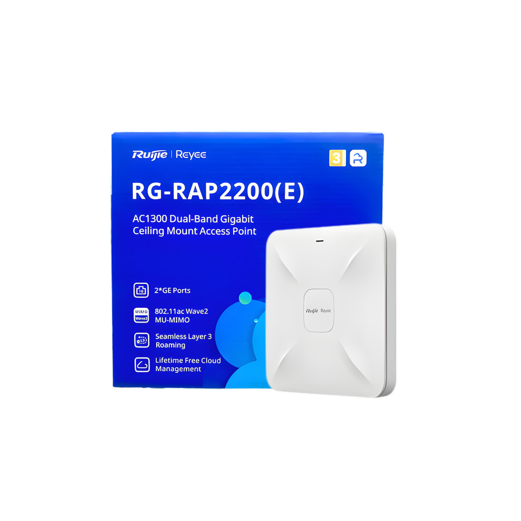 Ruijie Reyee RG-RAP2200(E) / RG-RAP2260(G) / RG-RAP2260 / RG-RAP62 อุปกรณ์ขยายสัญญาณ Dual-Band