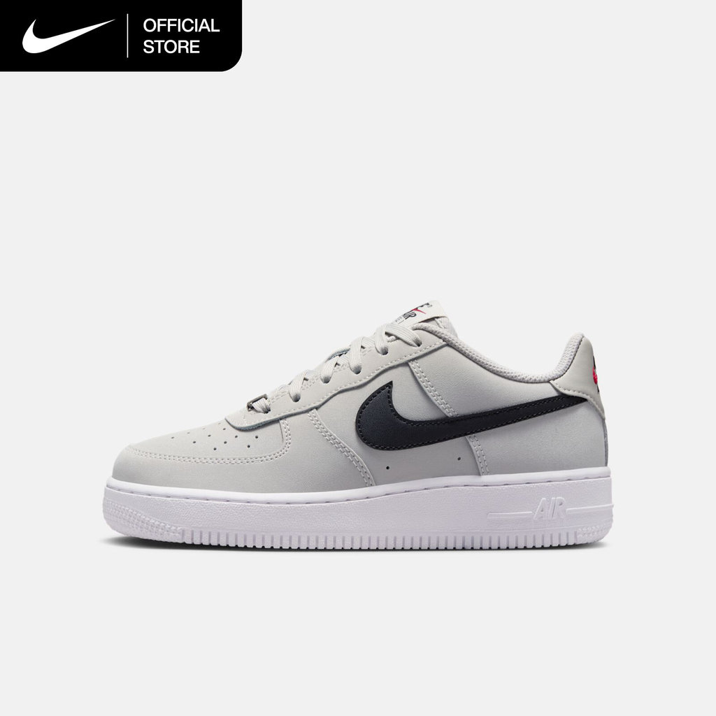 Nike Older Kids' Air Force 1 LV8 Shoes - Metallic Silver [FZ1021-001]