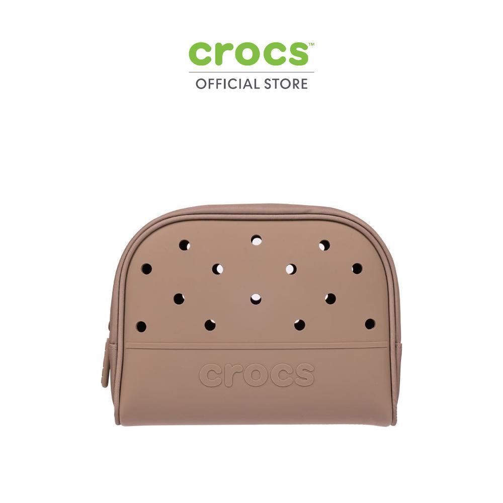 CROCS กระเป๋า CLASSIC COSMETIC BAG - LATTE