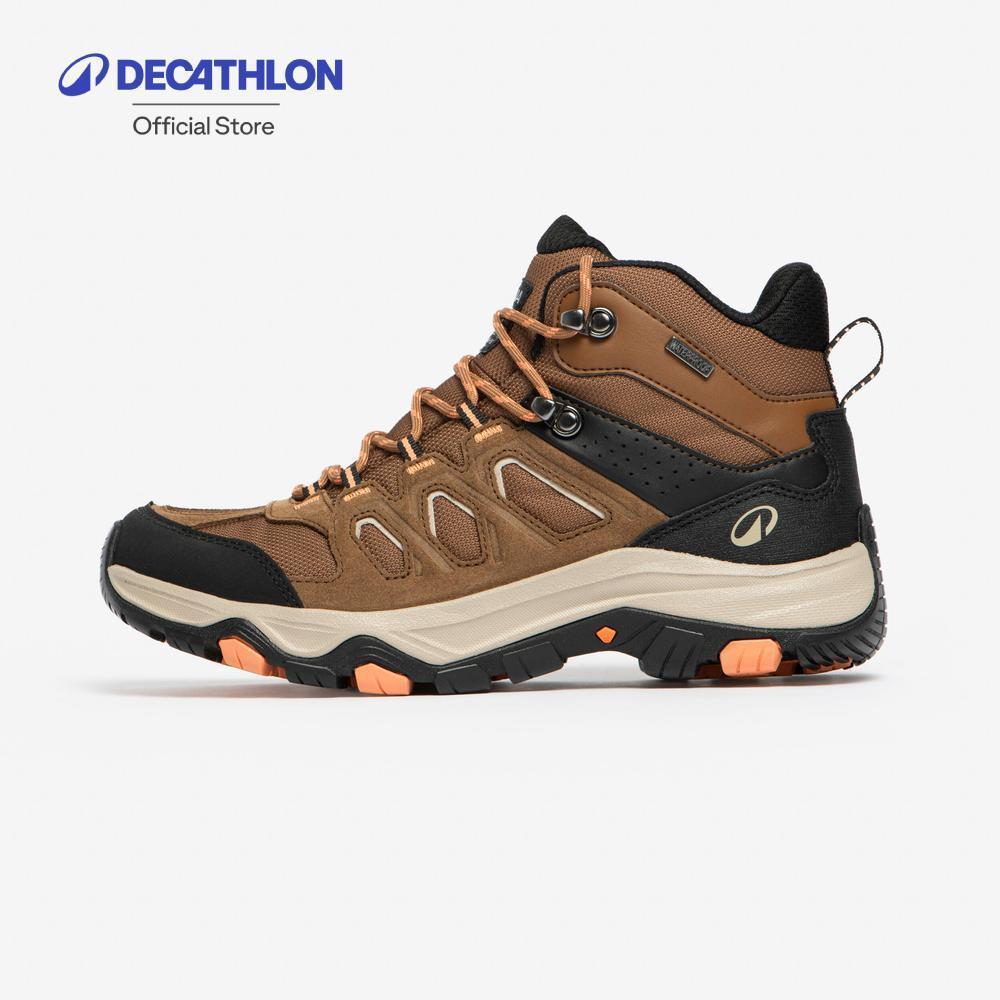 Decathlon Women’S Waterproof High-Rise Hiking Boots รองเท้าเดินป่ากันน้ำข้อสูงสำหรับผู้หญิง รุ่น Mh5