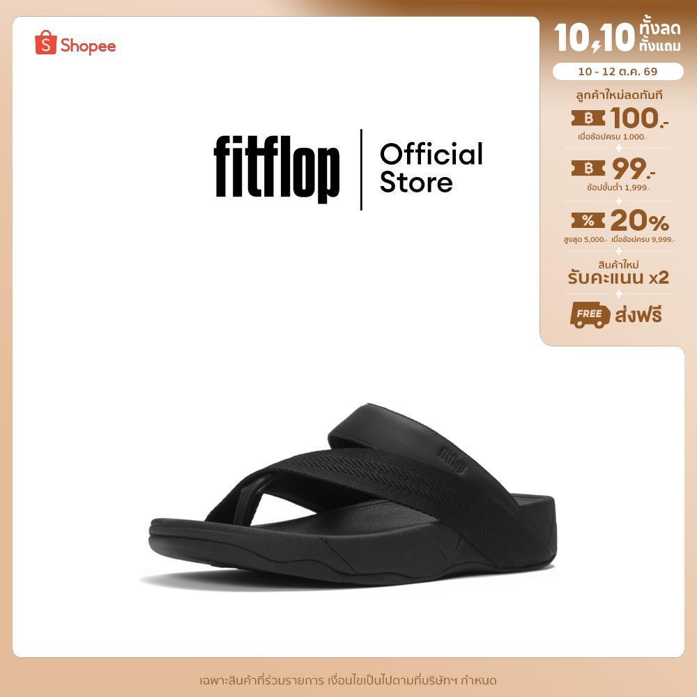 FITFLOP شبشب إصبع رجالي SLING جلد — أسود — صورة 2