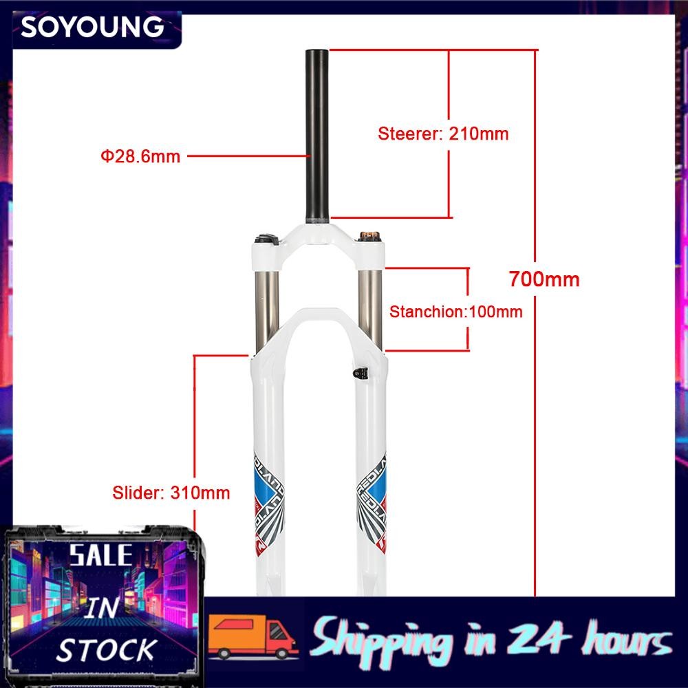 Soyoung Soyoung-TH Ultra-Light 26 Mountain Bike Spring Spring Front Front Fork Accessories Cycle Cyc
