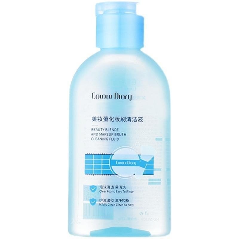 Color Foam Beauty Egg Cleanser 135g Gentle Sponge Diary Puff แปรงแต่งหน้าใส Clean BN9P