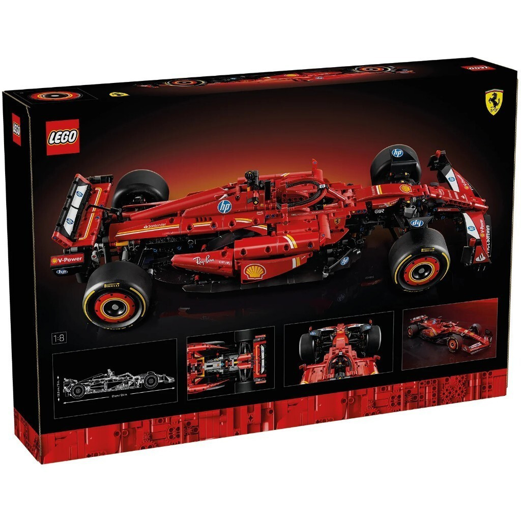 42207 Technic Ferrari SF24 Racing Lego HT99 Assembling Model