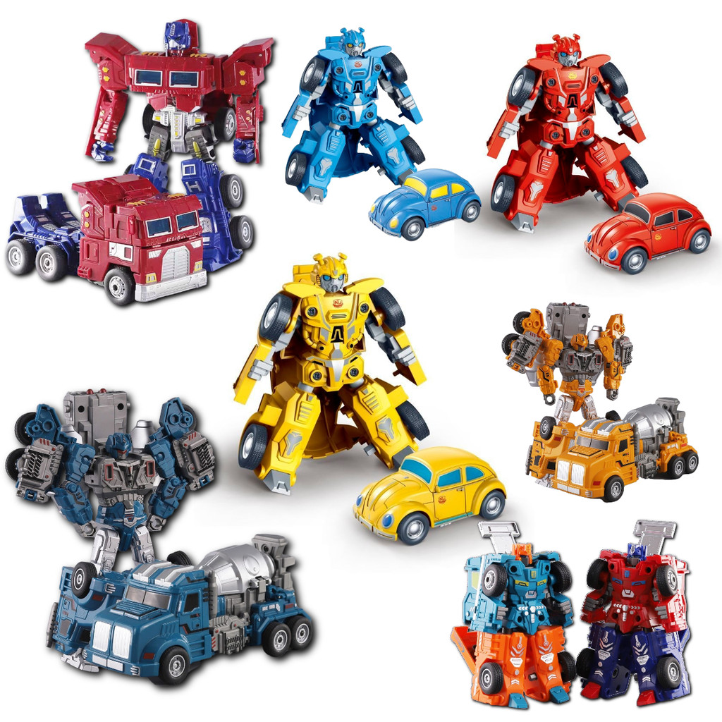 ของเล่นเปลี่ยนรูป Autobot Optimus Prime Bumblebee Prismatic ของขวัญวันเกิดสําหรับเด็ก