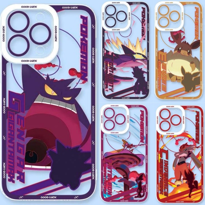 Pokemon Pikachu สําหรับ OPPO A3 PRO 5G A3X A79 A38 A60 A17 A16 A15 A5 Pro A18 A98 A78 A74 A52 A92 A7