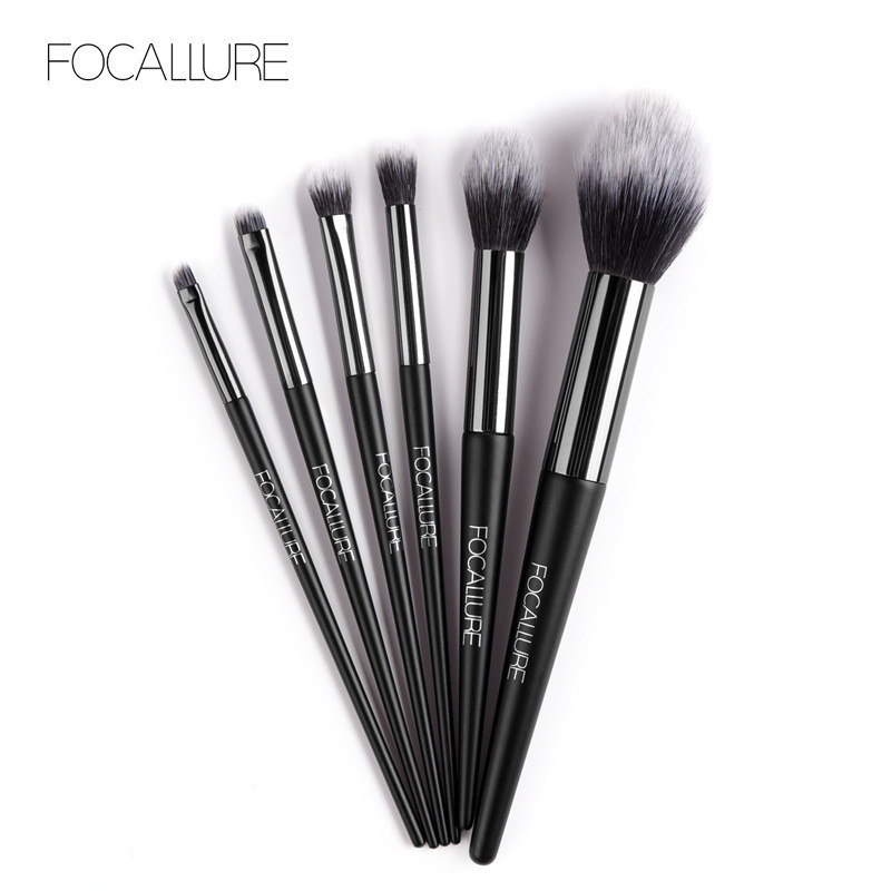 FOCALLUR E ชุดแปรงแต่งหน้า 6 ชิ้น FA70 (เฉพาะส่งออก ซื้อกระจาย ไม่สําหรับการขายส่วนบุคคล)