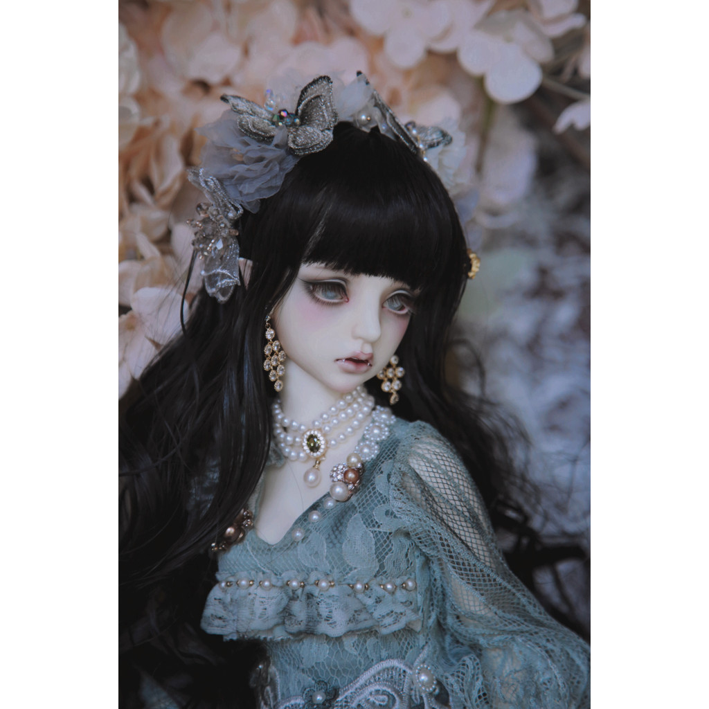 เครื่องประดับ BJD เครื่องประดับสร้อยคอไข่มุกสามแถวอุปกรณ์เสริม sdgr3 จุดลุง sd17 4 จุด/หมี Girl-Eliz