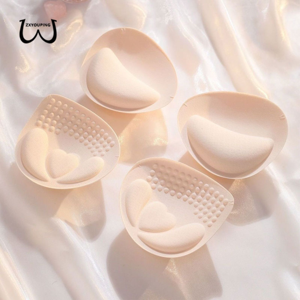 พัฟเสริมเต้านม ขนาด 4/6 ซม. ฟองน้ำหนา เพื่อการสวมใส่ชุดบิกินี่ให้ดูพอดีและสวยงาม